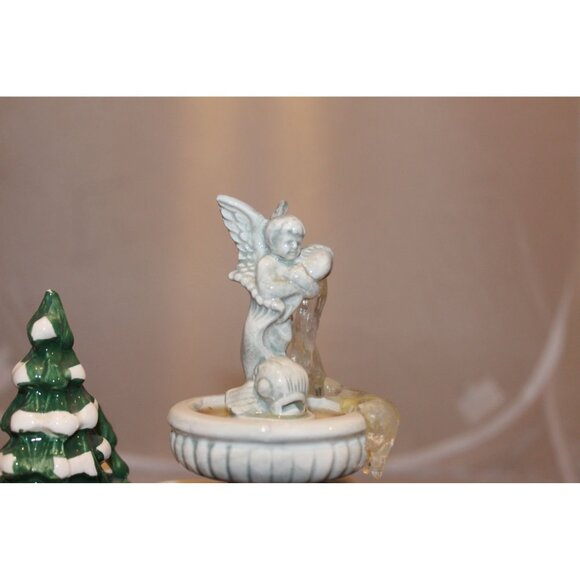 Dept 56 Snow Village - Winter Fountain - Picture 2 of 8